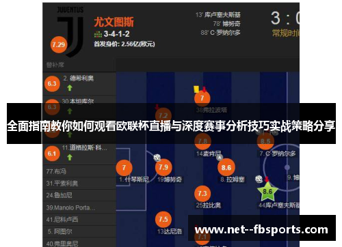 全面指南教你如何观看欧联杯直播与深度赛事分析技巧实战策略分享 全面指南教你如何观看欧联杯直播与深度赛事分析技巧实战策略分享